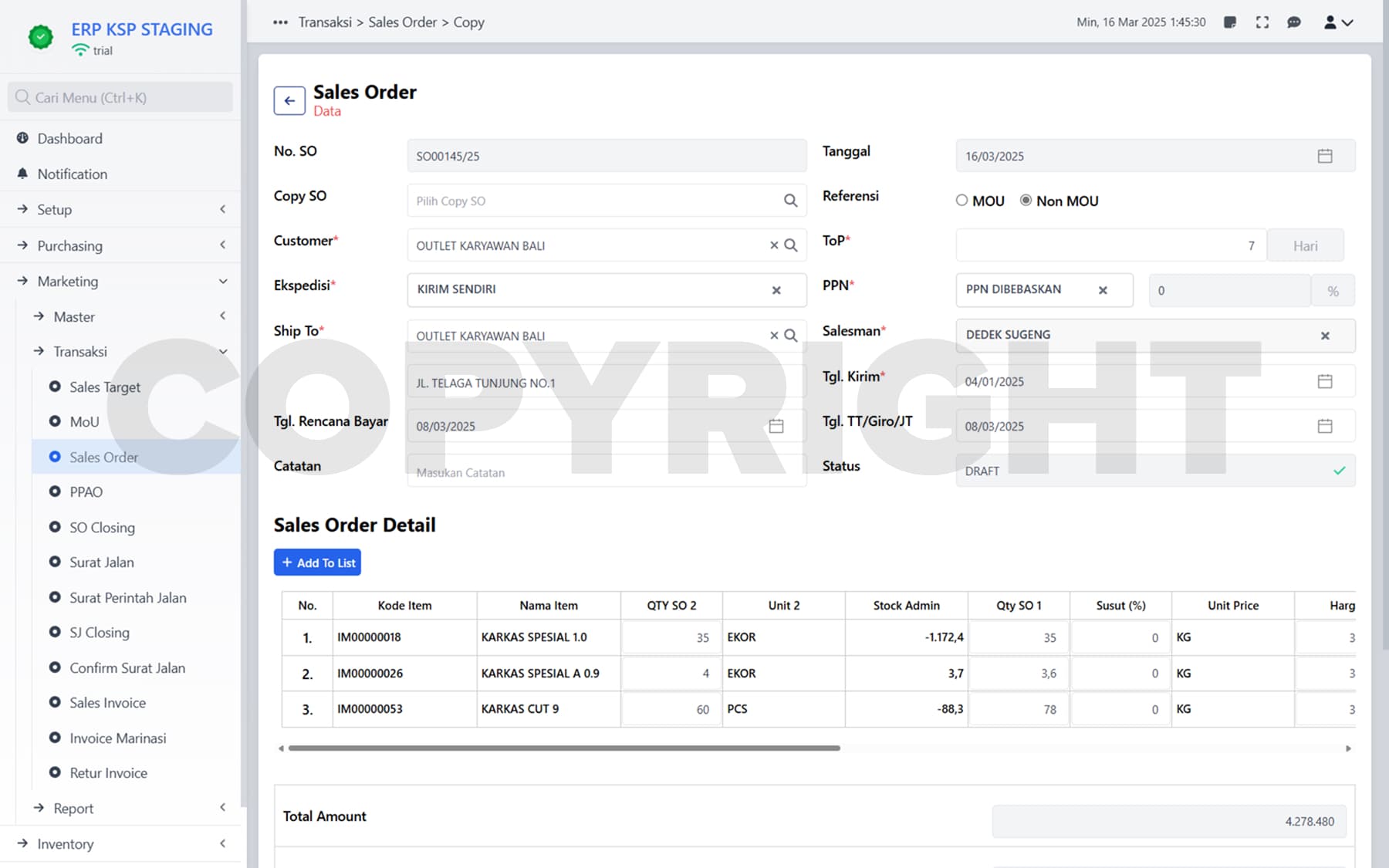 PT. Kusuma Sarana Pangan